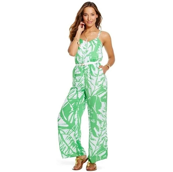 Lilly Pulitzer Pants - Lilly Pulitzer Boom Boom Sleeveless VNeck Jumpsuit